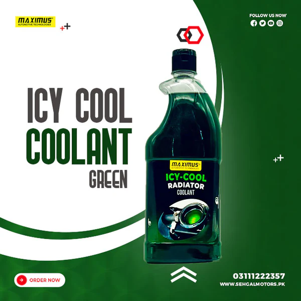 Maximus Ultimate Advance Formula ICY Cool Long Life Coolant Green – 1L