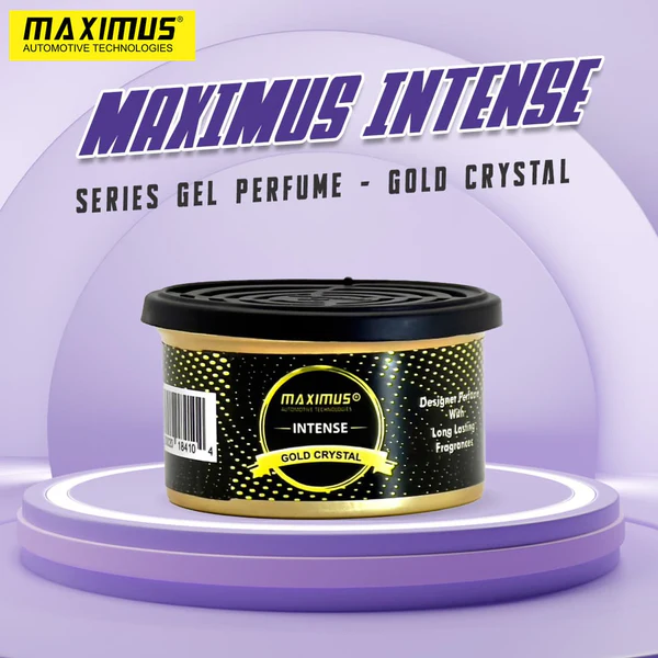 Maximus Intense Series Gel Perfume – Gold Crystal