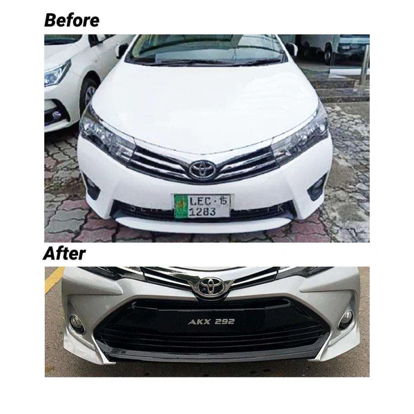 Toyota Corolla Front Bumper Camry Style 1 Pc – Model 2014-2017